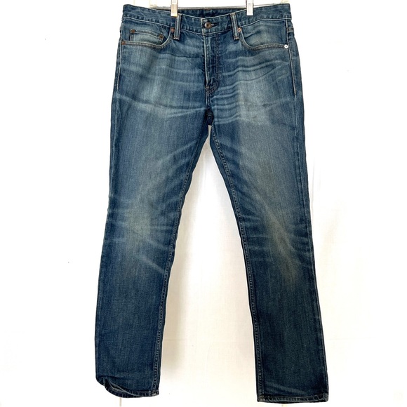 Bonobos Blue Jean stretch medium wash size 32 x 30 slim tailored fit - Picture 1 of 8